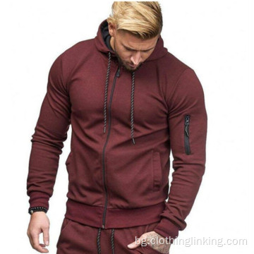 Клуб за спортно облекло за мъже Full Hoodie с цип